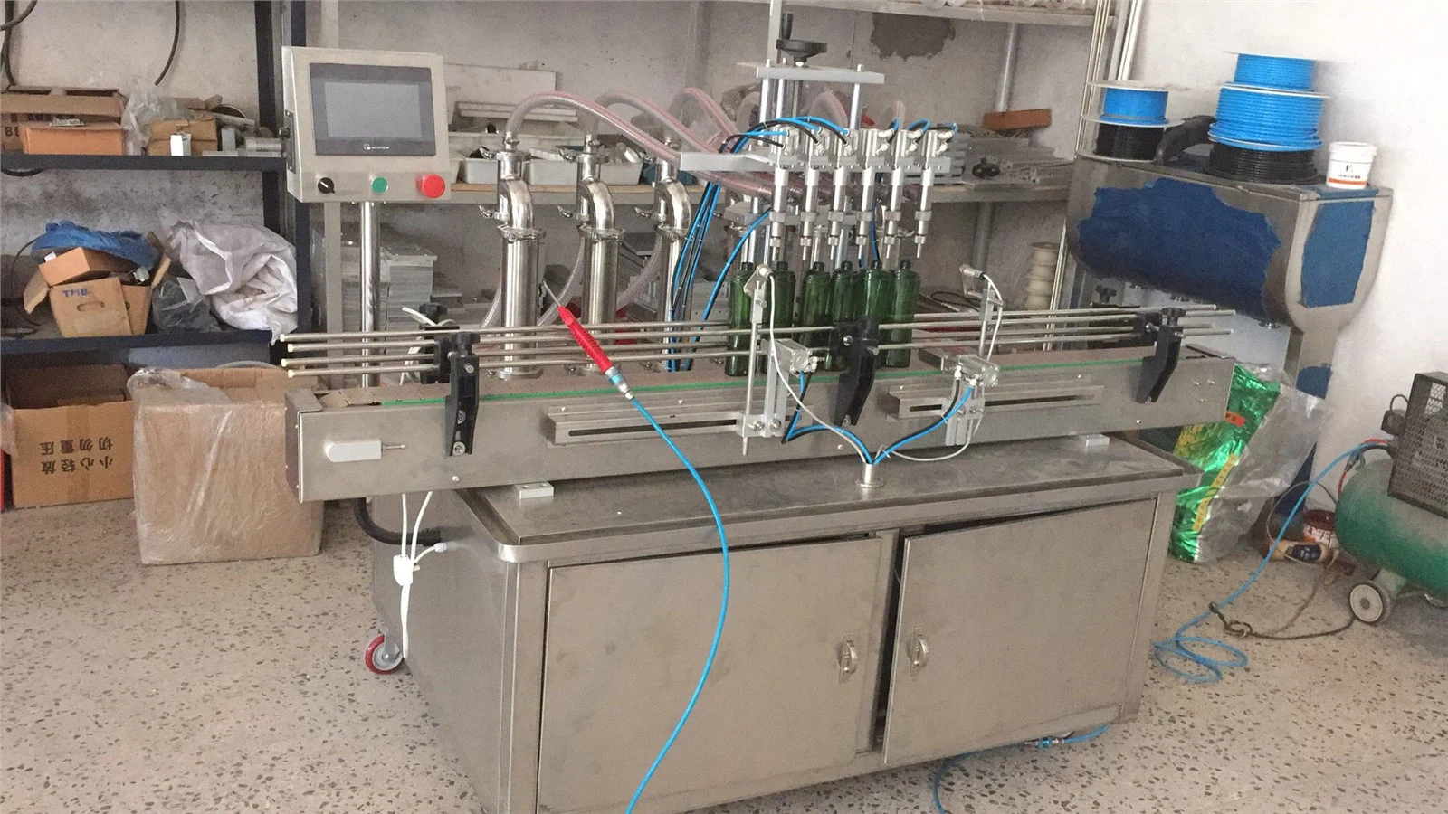 Automatic 6 Heads Filling Machine