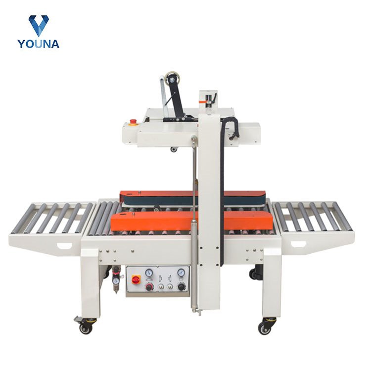 Automatic Carton Box Sealing Machine / Carton Sealer with Folding Function