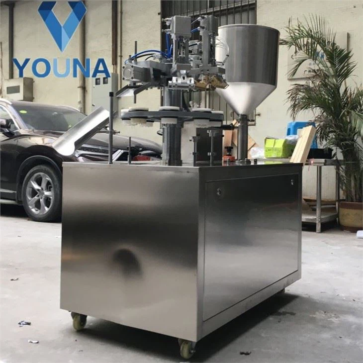 Collapsible Aluminium Tube Filling and Sealing Machine for Cream, Artist Paint, Ointment