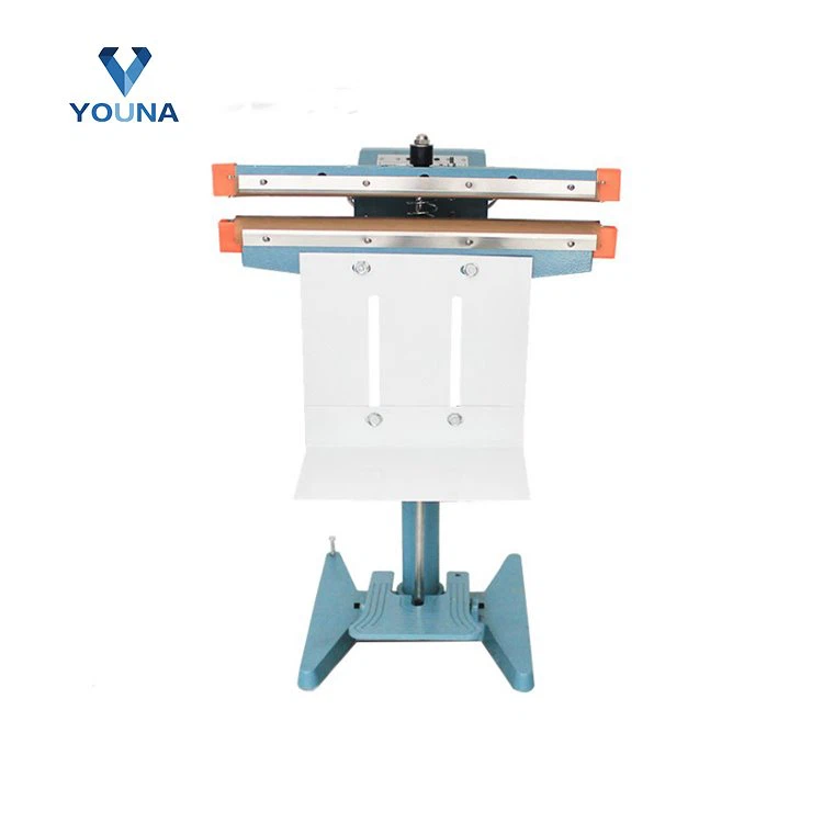 8 Inches Aluminum body Impulse Heat Sealer Manual Bags Sealer Heat Sealing Machine Impulse Sealer Machine for Plastic Bags PE PP Bags PFS-200A