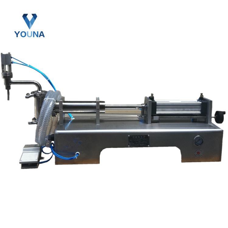 Chinese Supplier Semi-Automatic Piston Type Laundry Detergent Liquid Filling Machine