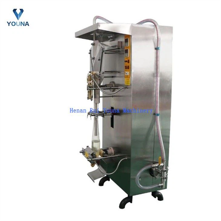 automatic compound plastic film liquid packing machine (5)