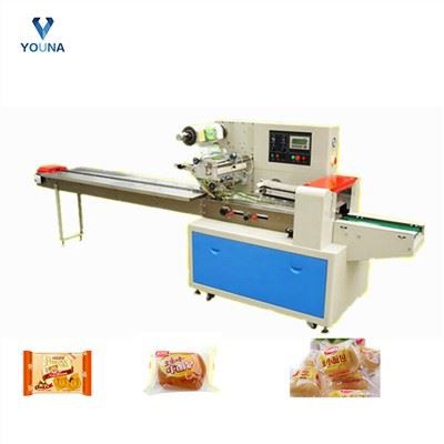 Automatic Plastic Bag Cake Packing Machine With Nitrogen Gas Filling