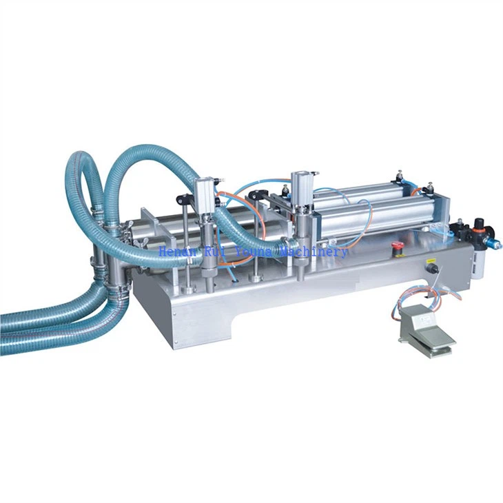 2 Nozzle Olive Oil Filling Machine