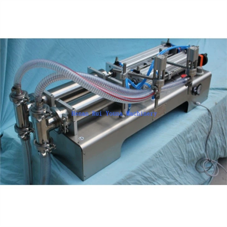 2 nozzle olive oil filling machine (2)