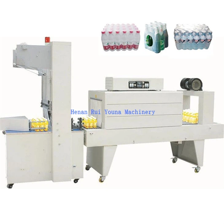 Automatic 24 Bottle Heat Shrink Wrapping Machine