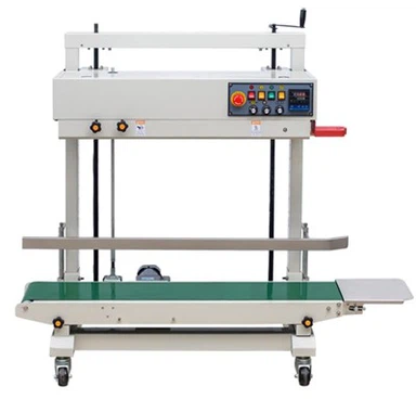 Continuous 15kg Plastic Bag Heat Sealing Machine