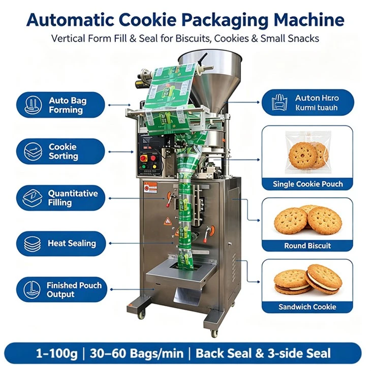 Automatic Cookie Packaging Machine