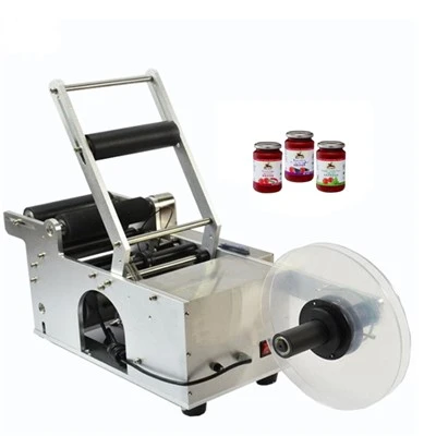 Manual Wine Bottle Labeling Machine
