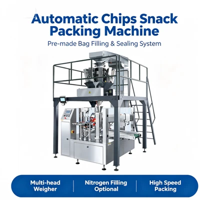 Automatic Chips Snack Packing Machine