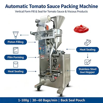 Automatic Ketchup Packing Machine