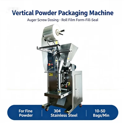 Automatic Horizontal Screw Auger Powder Packaging Machine For Milk Flour