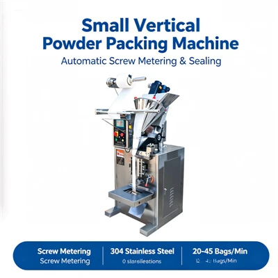Automatic Oblique Auger Powder Packing Machine For Small Bag Pouch