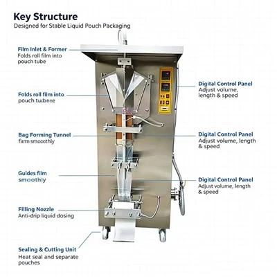 Automatic Yogurt Bag Packing Machine