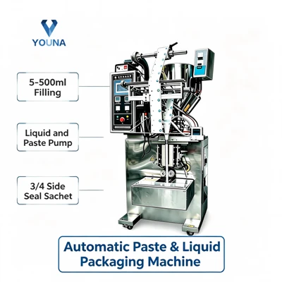 Automatic Tomato Sauce Pouch Filling Sealing Packing Machine